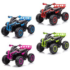 Quad Elettrico per Bambini LT940 ATV 12v 4X4 con Radiocomando Luci a LED e Suoni