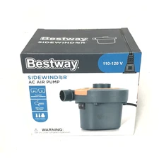 Bestway Sidewinder AC Air Pump 110-120V Inflation And Deflation Camping ''NEW''