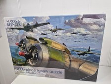 Mark& Spencer 1000 Piece Jigsaw puzzle. Lancaster Bomber. New Sealed.