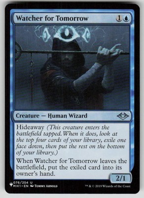 Watcher for Tomorrow Uncommon The List Reprints 076/254 MTG Near Mint 2020