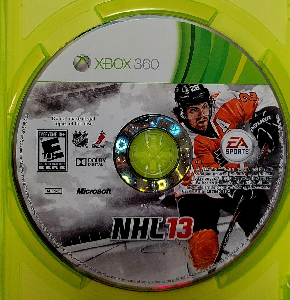 XBOX 360: NHL13 HOCKEY CIB COMPLETE VG COND FAST SHIPPING, GET THIS QUICK - Image 3 of 4
