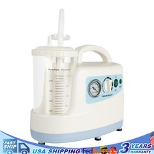 Dental Phlegm Suction Unit Emergency Medical Vacuum Aspirator Machine 1000ml