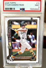 2025 Topps Tyler Soderstrom Future Stars #72 Athletics PSA 9