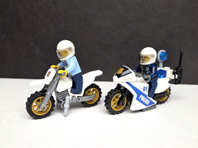LEGO City 60137 Police Tow Truck Trouble Motorcycle w/Manual Box Retired