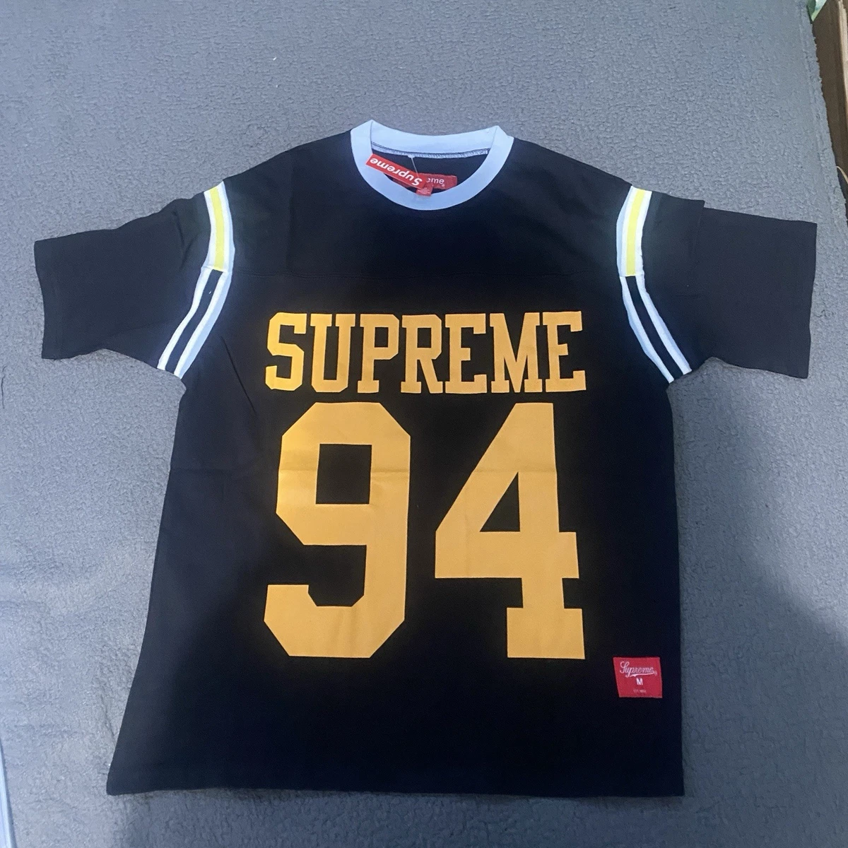 Supreme ラガーシャツ L 黒/黄色/白 Supreme Yellow Shirts for Men for sale | eBay