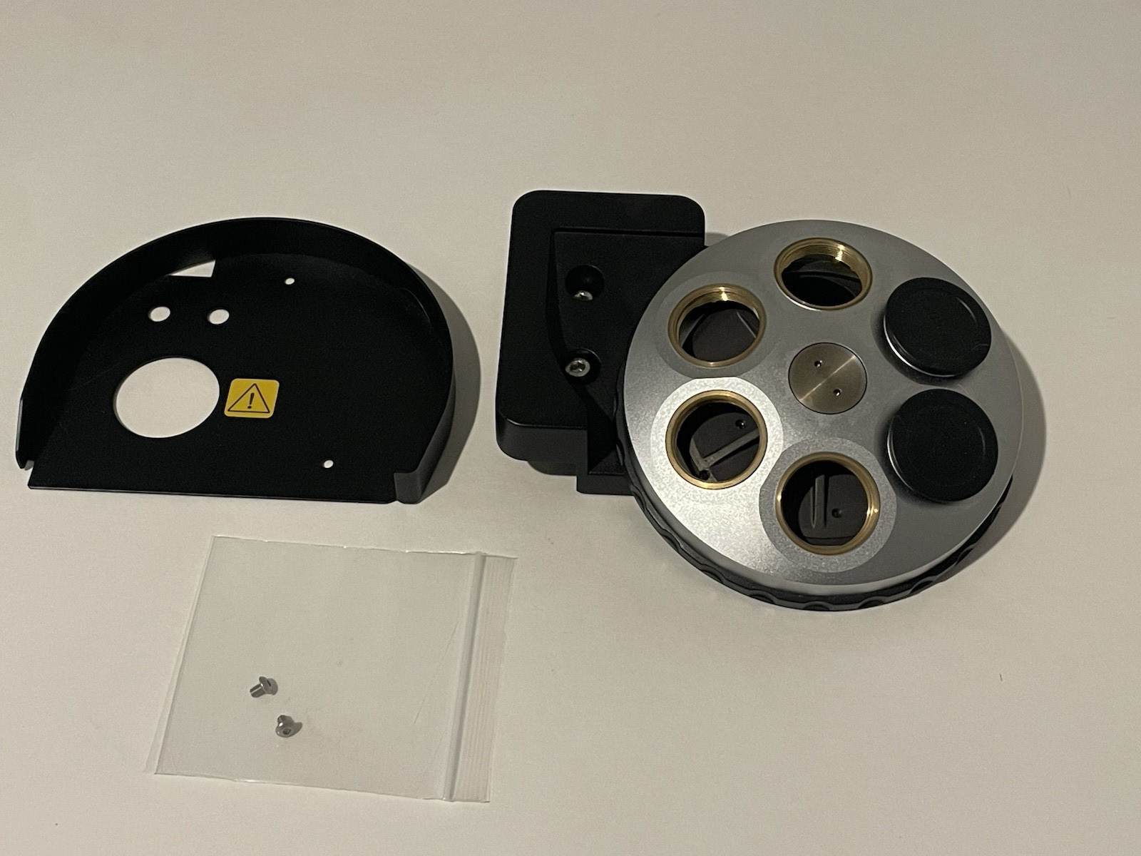 Nikon TI-N6 Eclipse manual objective nosepiece with protection plate
