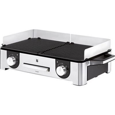 WMF 04.1528.0011 Lono Master Elektrogrill Edelstahl/Schwarz (2400 Watt)