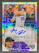 2023 Topps Chrome Logofractor Edition MICHAEL TOGLIA Rookie Refractor Auto RC SP