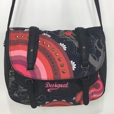 Borsa a tracolla Desigual tecnica mista cerniera 2 in borchie boho espandibili Emb We Love