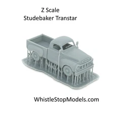 Z Scale Studebaker Transtar set of 2