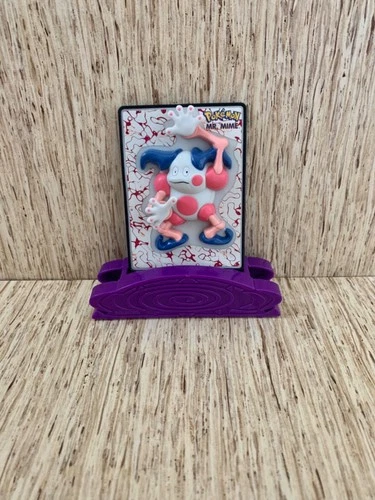 Burger King Vintage Happy Meal Toy Pokemon The Movie 2000 Mr Mime Power Card