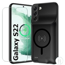 Battery Case for Upgraded 10000mAh Battery Pack Rechargeable Charger Galaxy S22