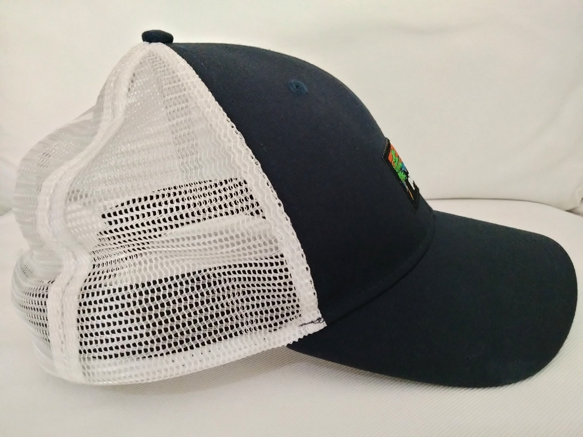 PATAGONIA Pataloha Haleiwa Hawaii Trucker Hat RARE Cap Organic Cotton Snapback Patagonia Hat Cap Pataloha SnapBack Patch Trucker Haleiwa  main image 2