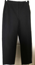 Women's Ankle Pants Express Editor Straight Leg Super High Waist Trousers Sz 4