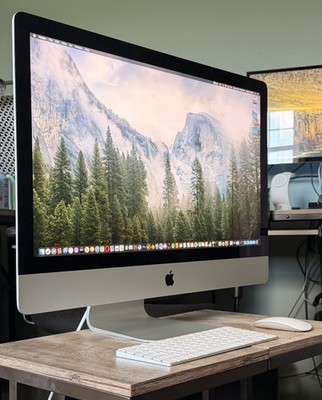 Apple iMac (Retina 5K 27-inch, 2017) 2TB Fusion Drive, 64 GB RAM, Intel Core i5