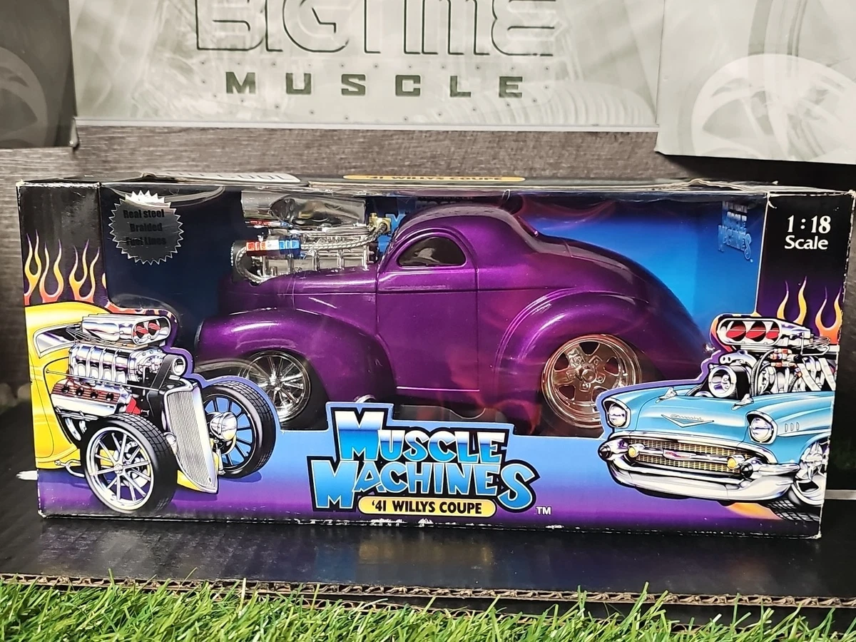 25+ Muscle Machines Willys 1:18 Scale Diecast & Toy Vehicles for