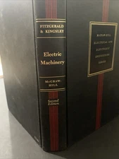 Electric Machinery 2nd Edition McGraw-Hill Electrical Engineering Vintage 1952