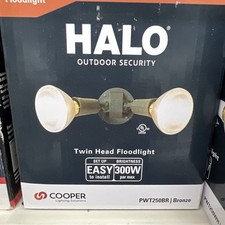  Cooper Lighting Halo Outdoor Security Twin H...