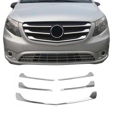 Kühlergrill Leisten Grillleisten für Mercedes Vito W447 2014-2019 Chrom 5x
