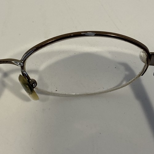 Anne Klein Eyeglass Frames Only AK9106-542 Tortoise Half Rim 49-17-135mm - READ - Picture 10 of 15