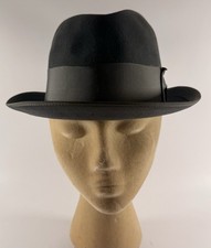 Vintage Dobbs Fifth Avenue Fedora Hat Seville Felt Size 7 USA