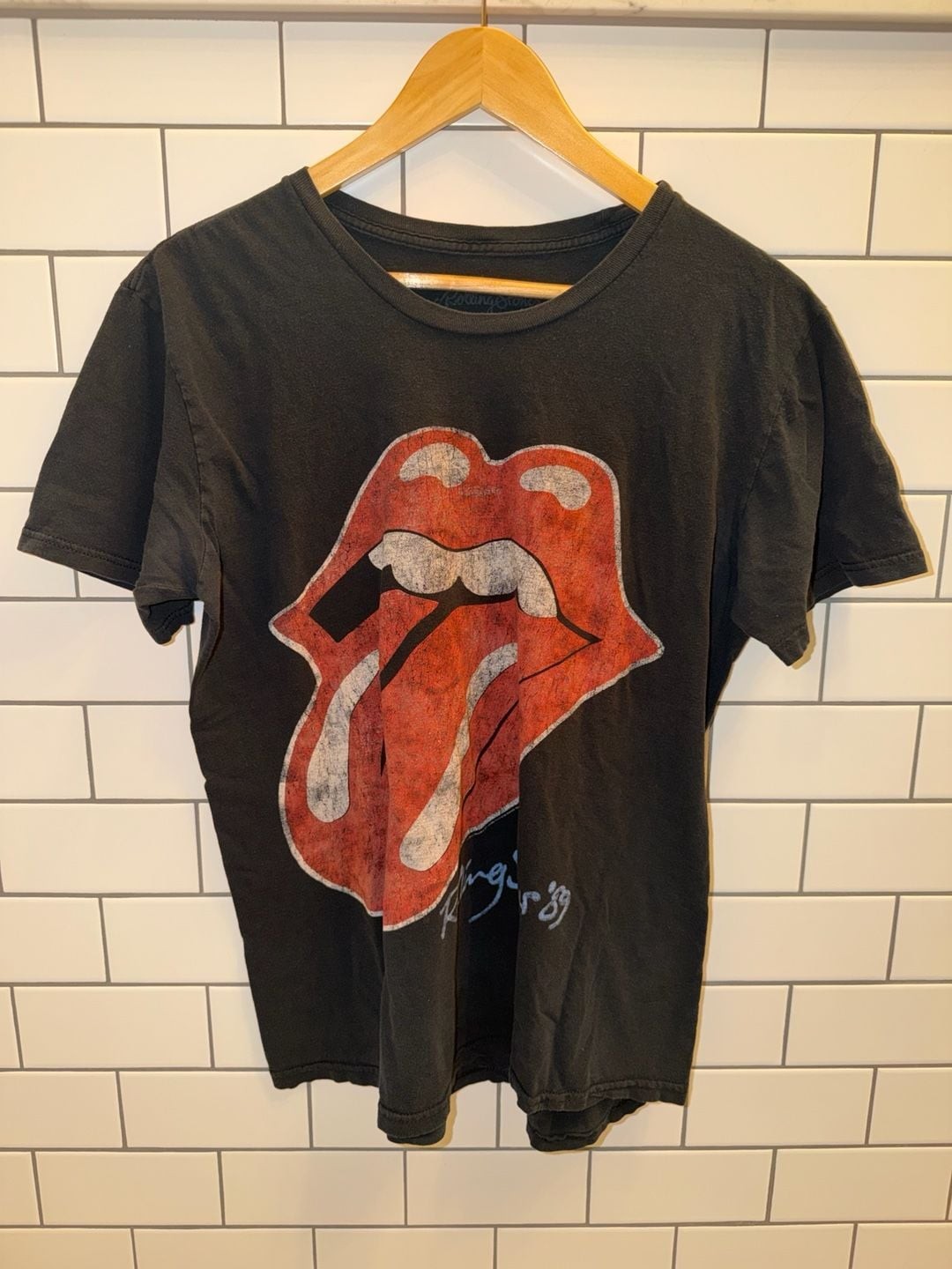 The Rolling Stones 1989 Steel Wheels Tour Graphic T-Shirt, photo 2