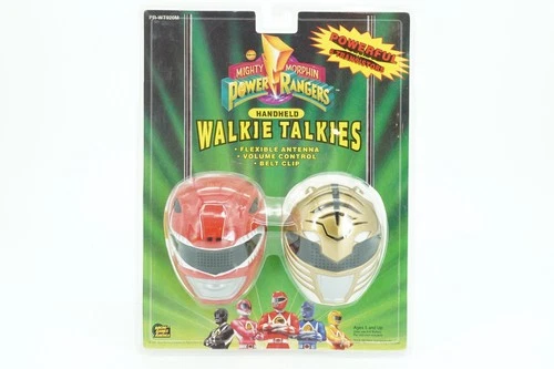 Vintage Mighty Morphin Power Rangers Walkie Talkies Toy Sealed New 1994