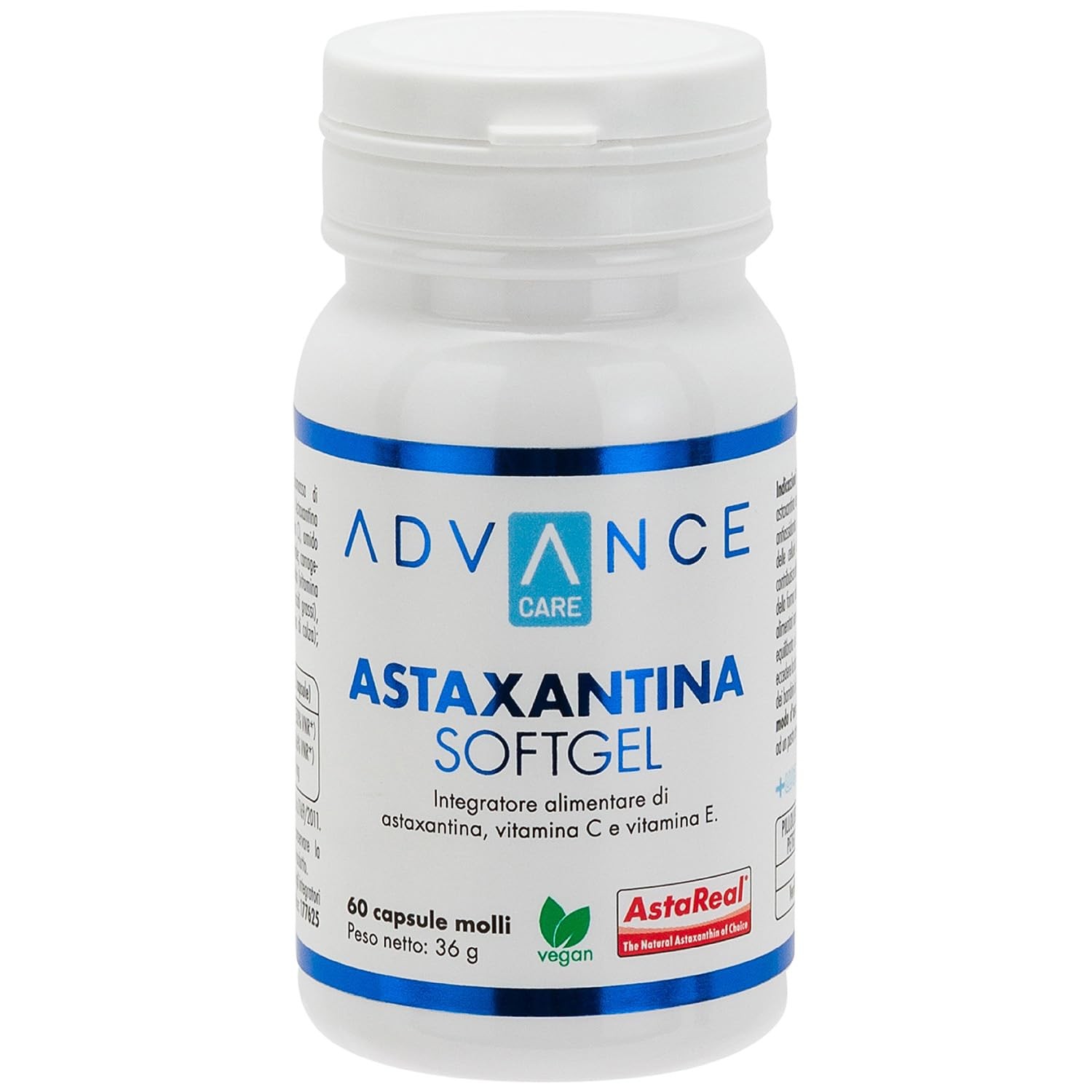 Astaxantina Integratore Alimentare | 12mg Perla | Pelle e Difese