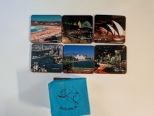  Vintage Coasters Australia Set of 6 Landmarks