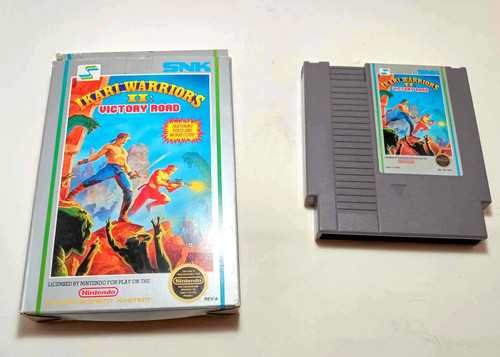 Ikari Warriors: Victory Road (Nintendo NES, 1987) w/ Poster - Tested - No Manual - Picture 1 of 2