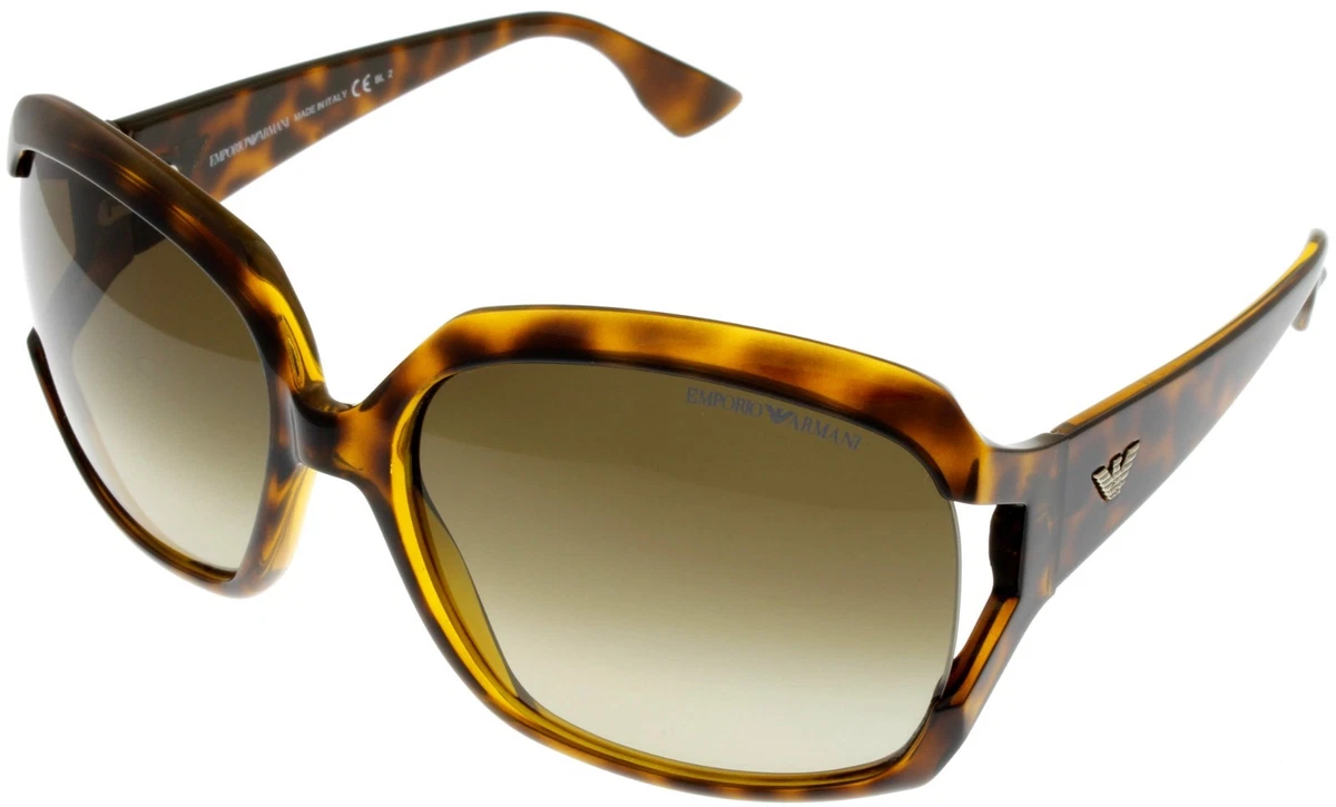 Emporio Armani Brown Square Sunglasses for Women for sale | eBay