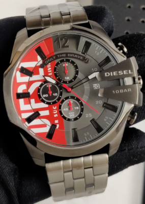💥⌚💥 NEW Diesel Baby Chief DZ4600 Chronograph Black Stainless  