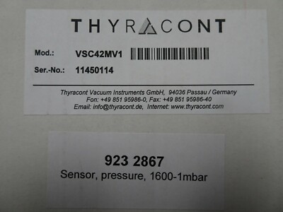 Thyracont vsc42mv1 - x2