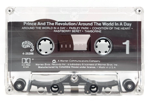 PRINCE & THE REVOLUTION / AROUND THE WORLD IN A DAY CASSETTE (1985) WARNER BROS. - Picture 3 of 3