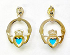 QVC JMH Jewellery Sleeping Beauty Turquoise Sterling Silver Earrings — photo 5