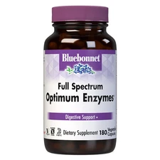Bluebonnet Full Spectrum Optimum Enzymes 180 Veg Capsule , digestive support