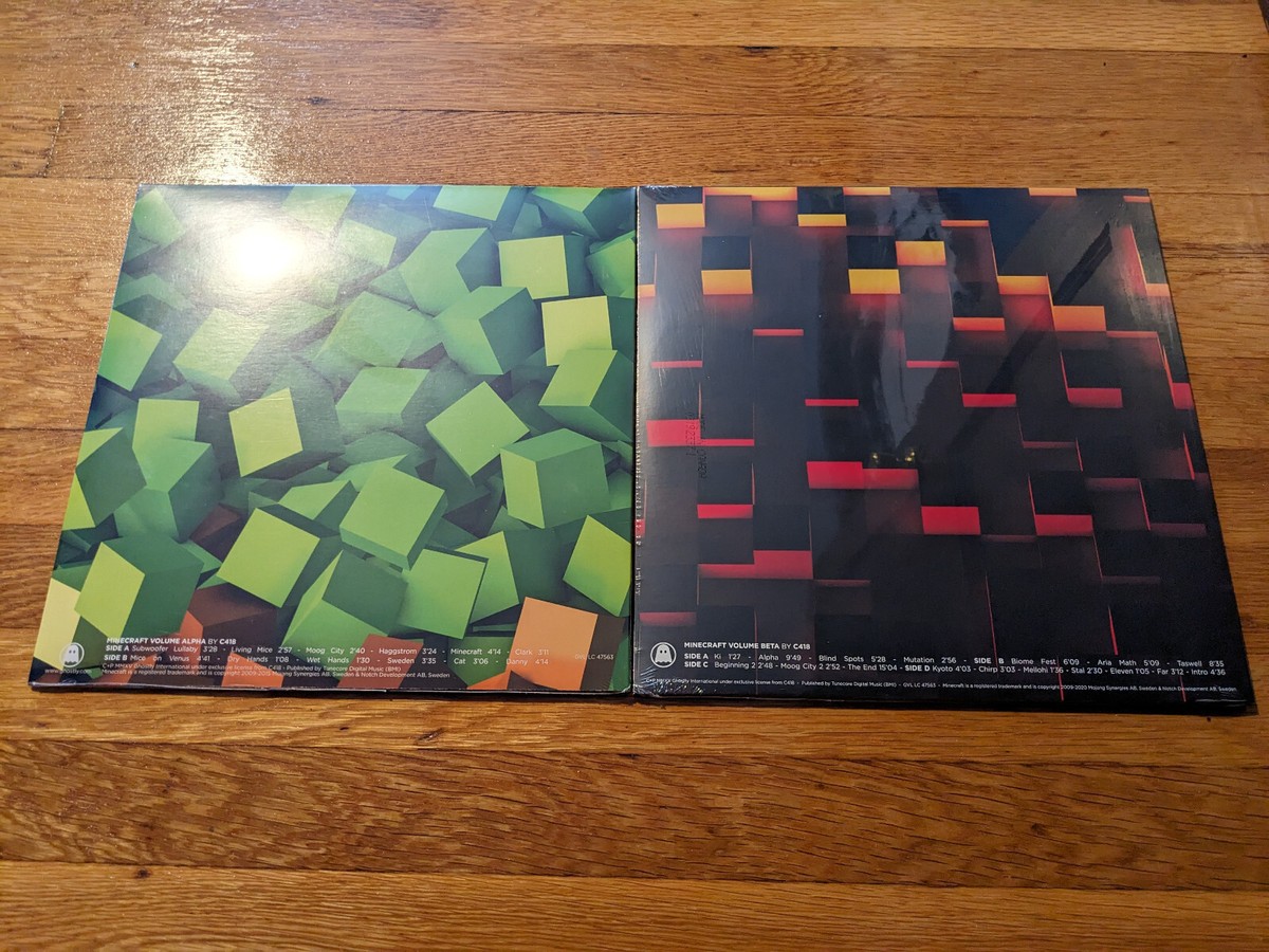 C418 - Minecraft Volume Alpha & Beta - Green / Fire Splatter