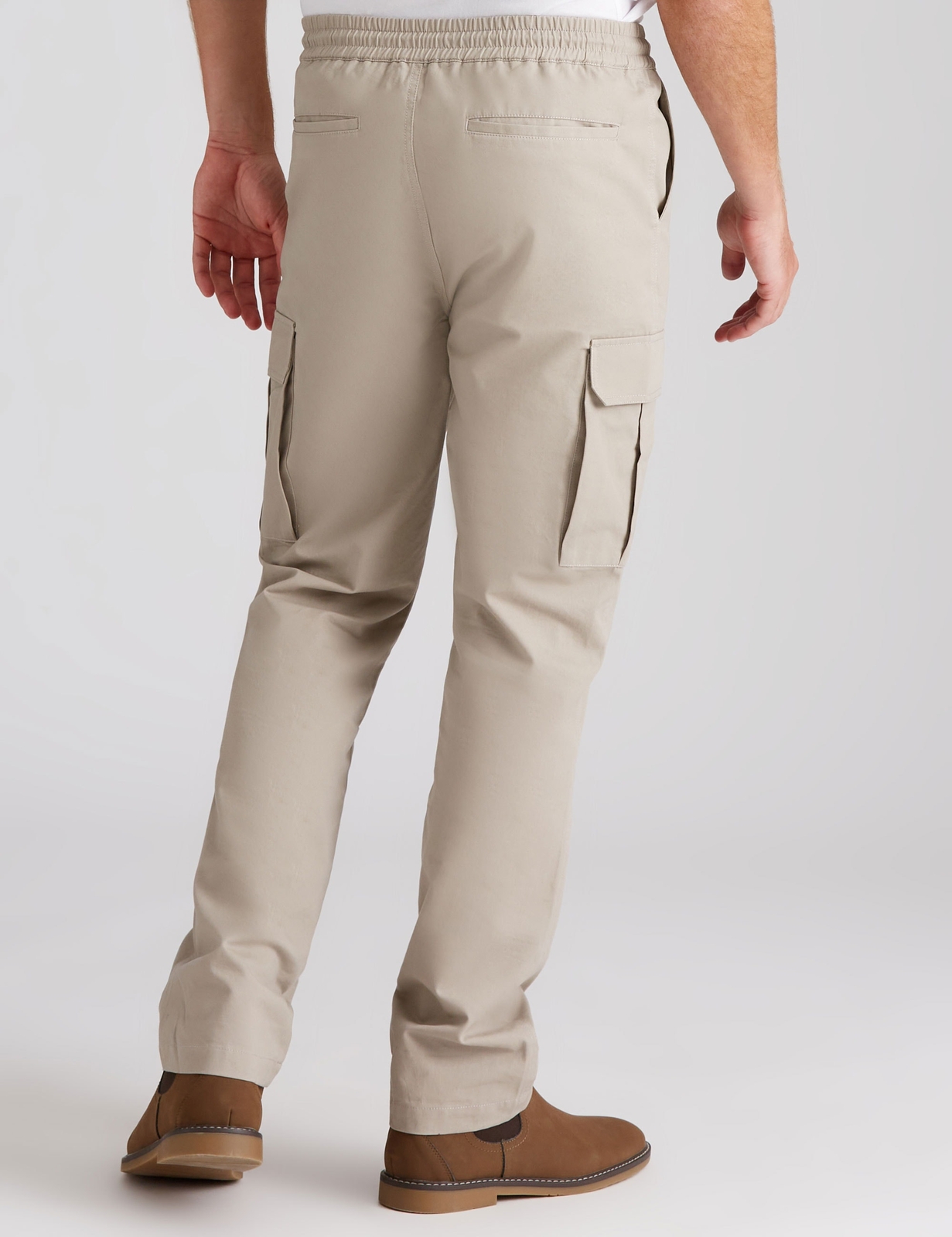 RIVERS Mens Pants Elastic Waist Cargo Pant eBay