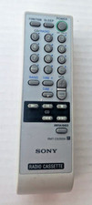 Sony Radio Cassette Remote Control RMT-CS350A Boombox Cassette Genuine Remote