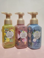 Bath & Body Works🍋Gentle & Clean Foaming Hand Soap🍓Assorted SET OF THREE🐚