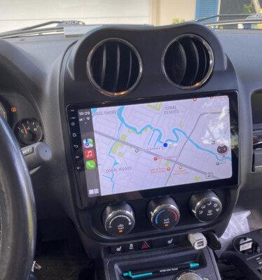 Carplay Radio Screen Stereo For Jeep Patriot Compass 2009-2016 10 inch Android