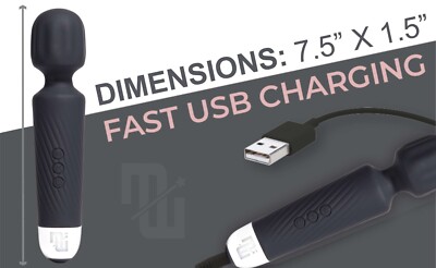 Magic Wand - Kit Massaggiatore Senza Fili, Ricaricabile, Con - Foto 7