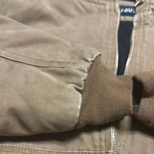 Dri-Duck 5020 Cheyenne Hooded Quit Lined Work Jacket Brown Men’s Large - Picture 4 of 16