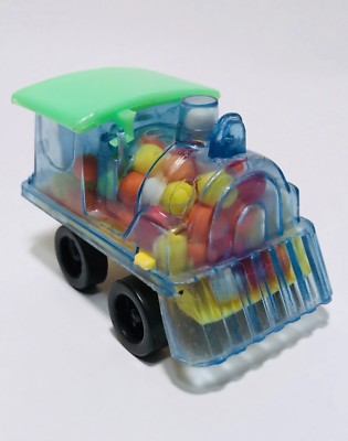 Vintage 1983 Allen Mitchell TRAIN ENGINE Candy Container bubble gum Locomotive
