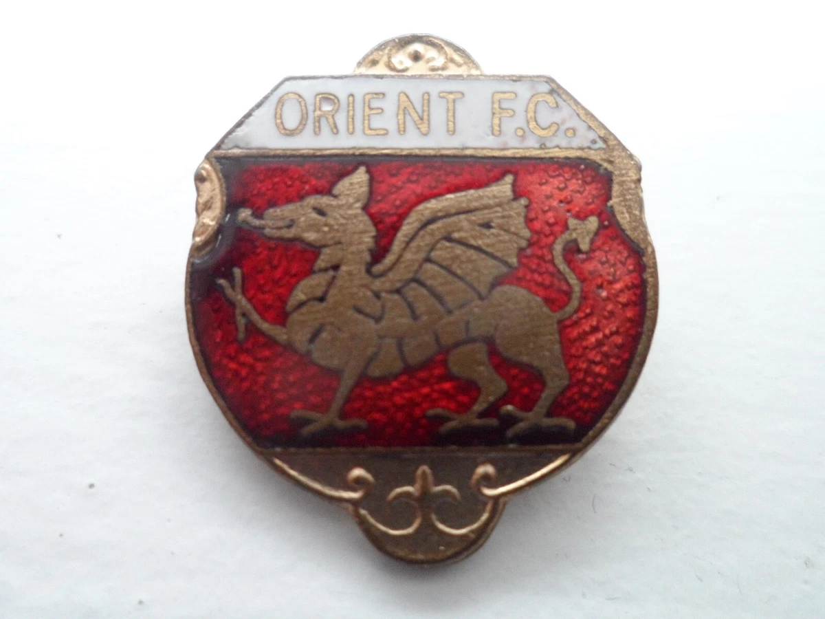 Insigne Broche émaillé Ancien - Leyton Orient - Football - Collection
