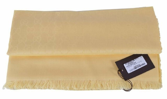 yellow gucci scarf