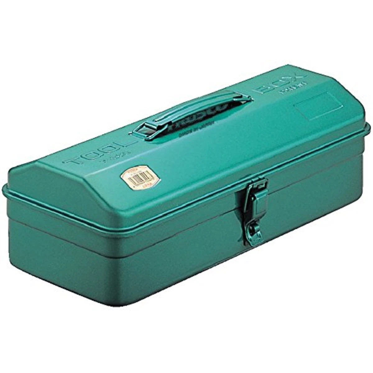 TRUSCO Hip Roof Steel Tool Box Green Y350GN W359xD150xH124mm F S w