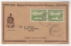 1934 Nov 6th. First Day Cover. Papua, 50th Anniversary of British Protectorate.