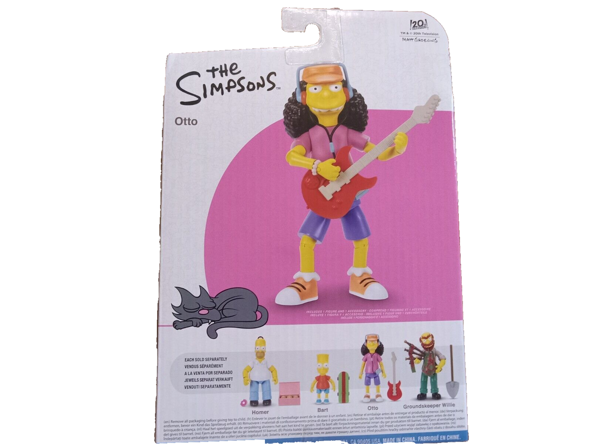 Jakks Pacific The Simpsons Otto with Guitar 5