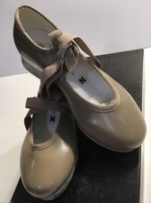 Tan Girls Tap Shoes Dance Now By Bloch Little Girls 8N
